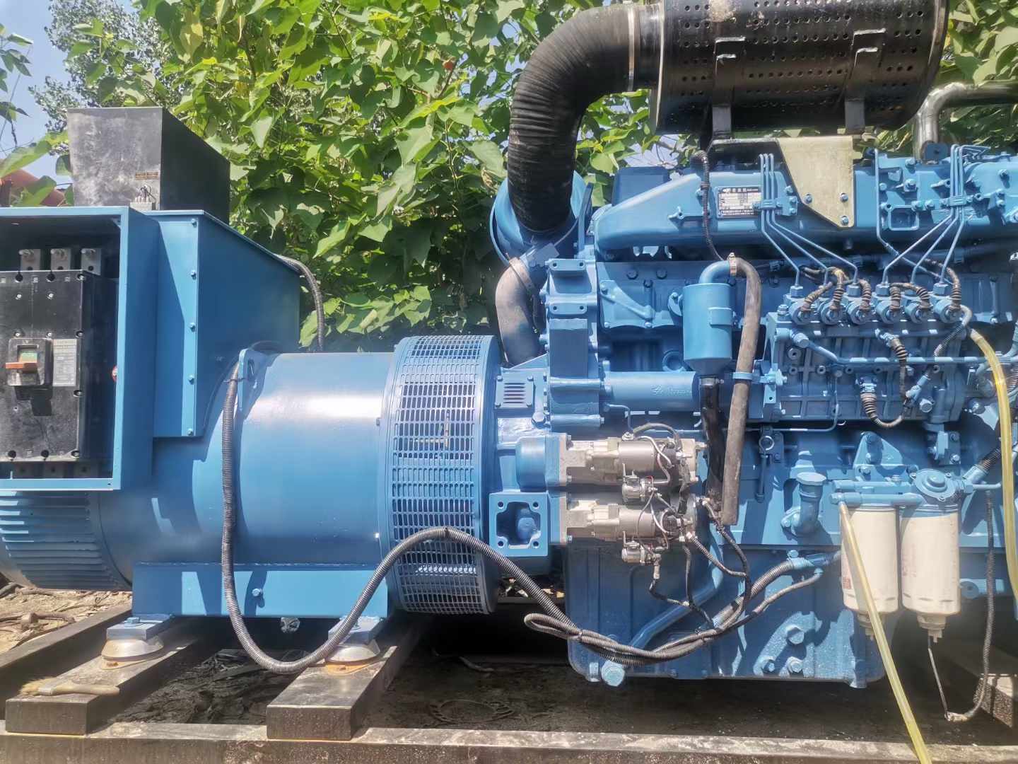 尉氏详细说明降低 800kW 柴油发电机输出电流波动的方法